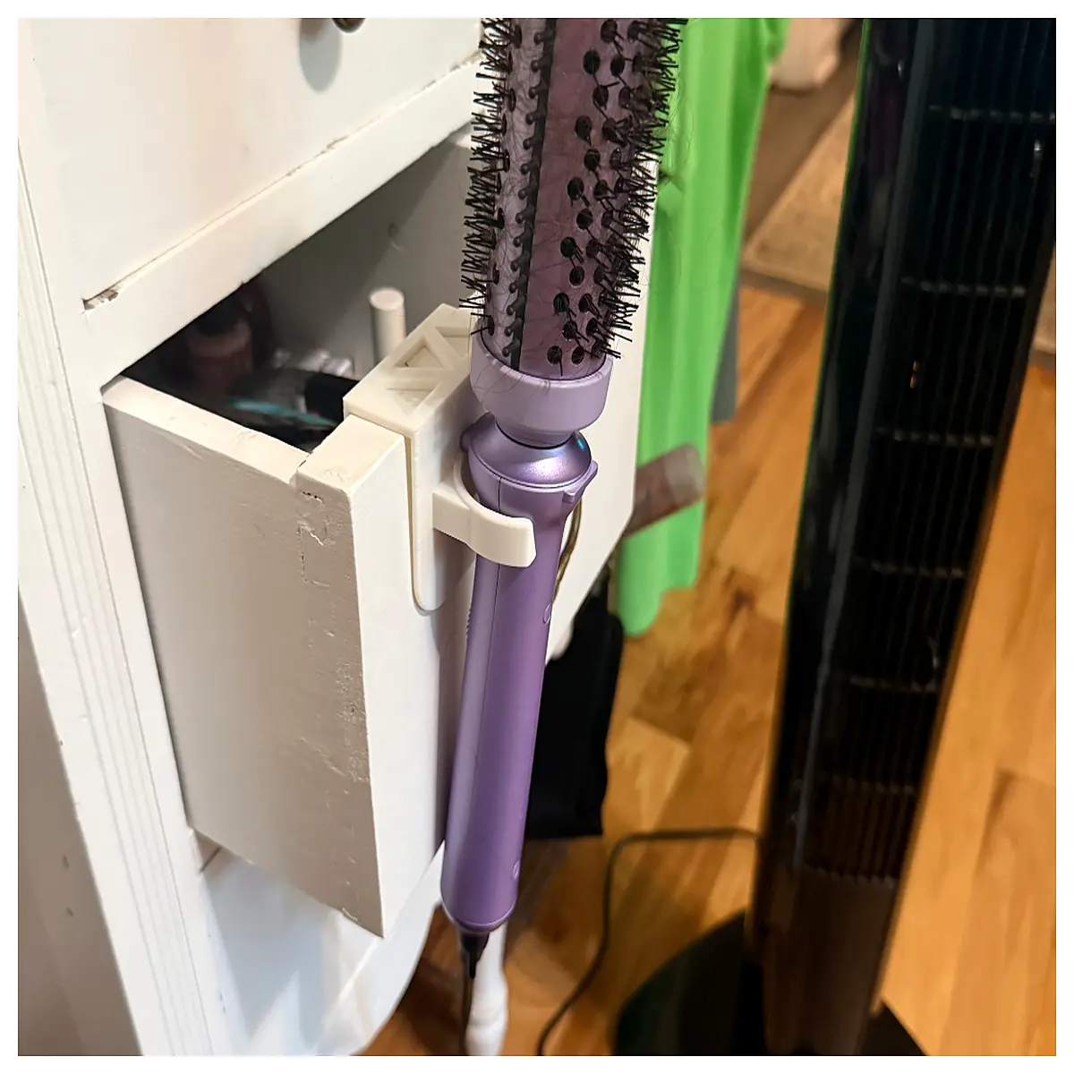 drawer curling iron holder organizer rack storage for hot tools salon