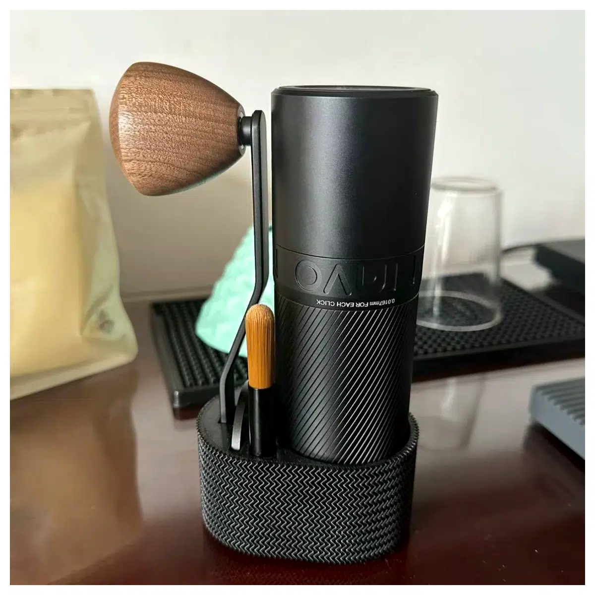 mavo grinder holder for pro espresso accessories storage rack