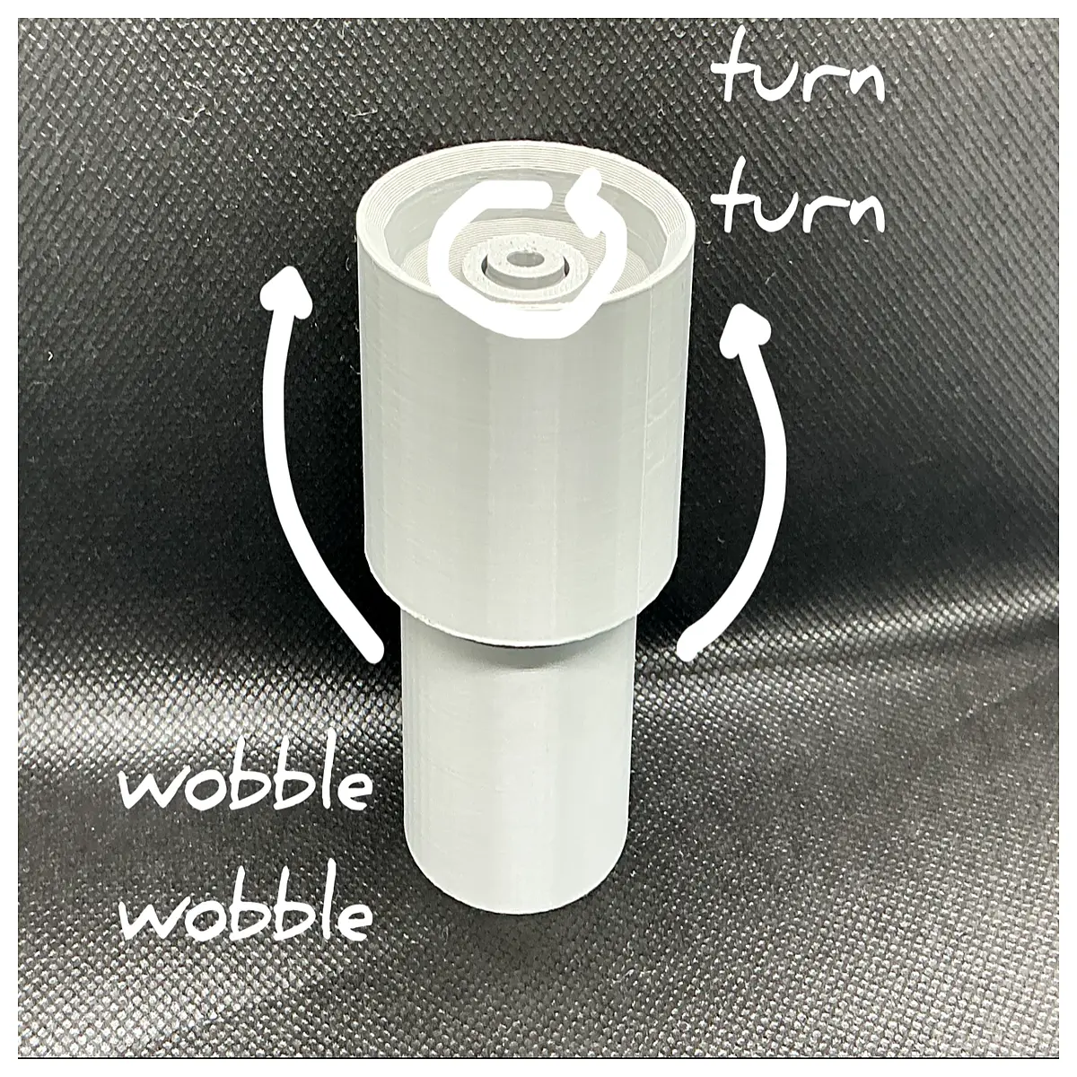 Rotating Desk Stress Toy Anxiety Relief Relaxation Kids Puzzle Toy Creative Stress Reliever