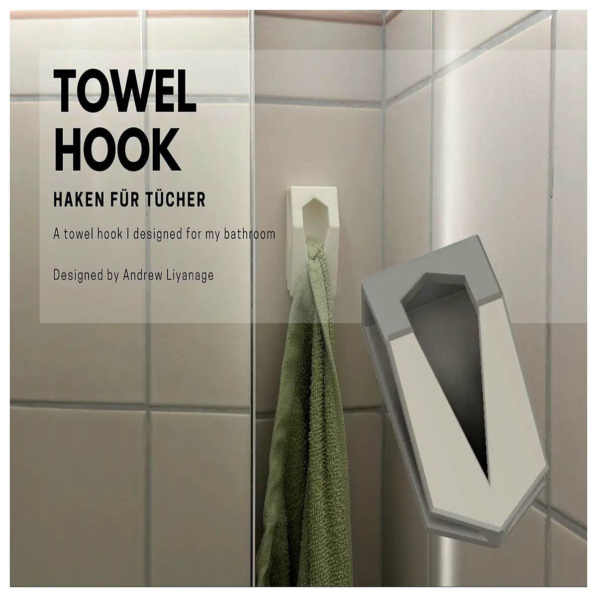 minimalist wall mounted towel hooks duty adhesive no drill bathroom organizer