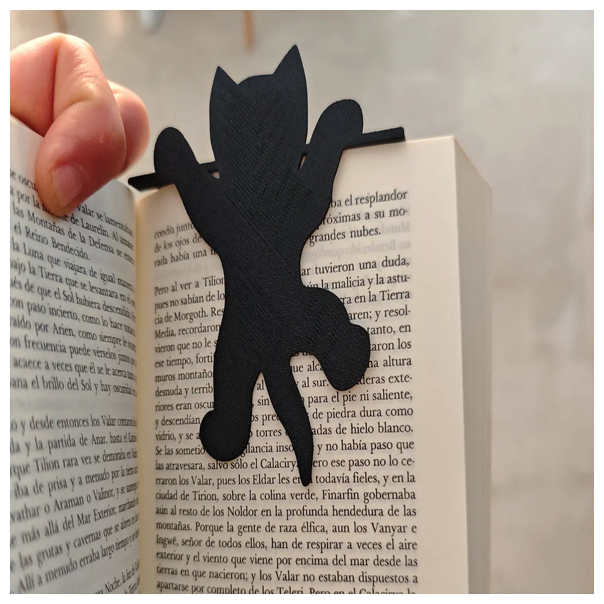 cute cat bookmark for reading hanging tab marker literary book lovers