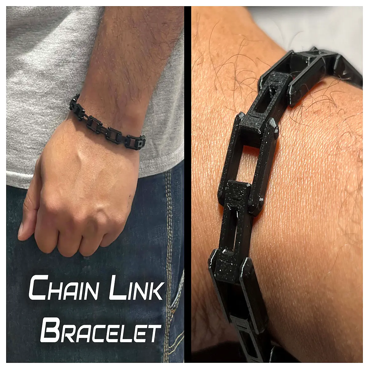 Chain Bracelet Maker Printed Chain Bracelet DIY Jewelry Making Chain Bracelet Accessories Link Bracelet Set