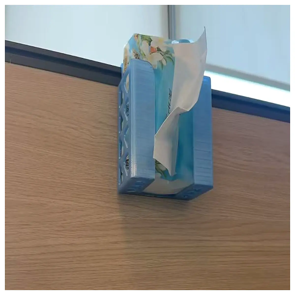 Desk Tissue Box Organizer Tissue Box Holder for Office Storage Box Tissue Box Organizer Supplies