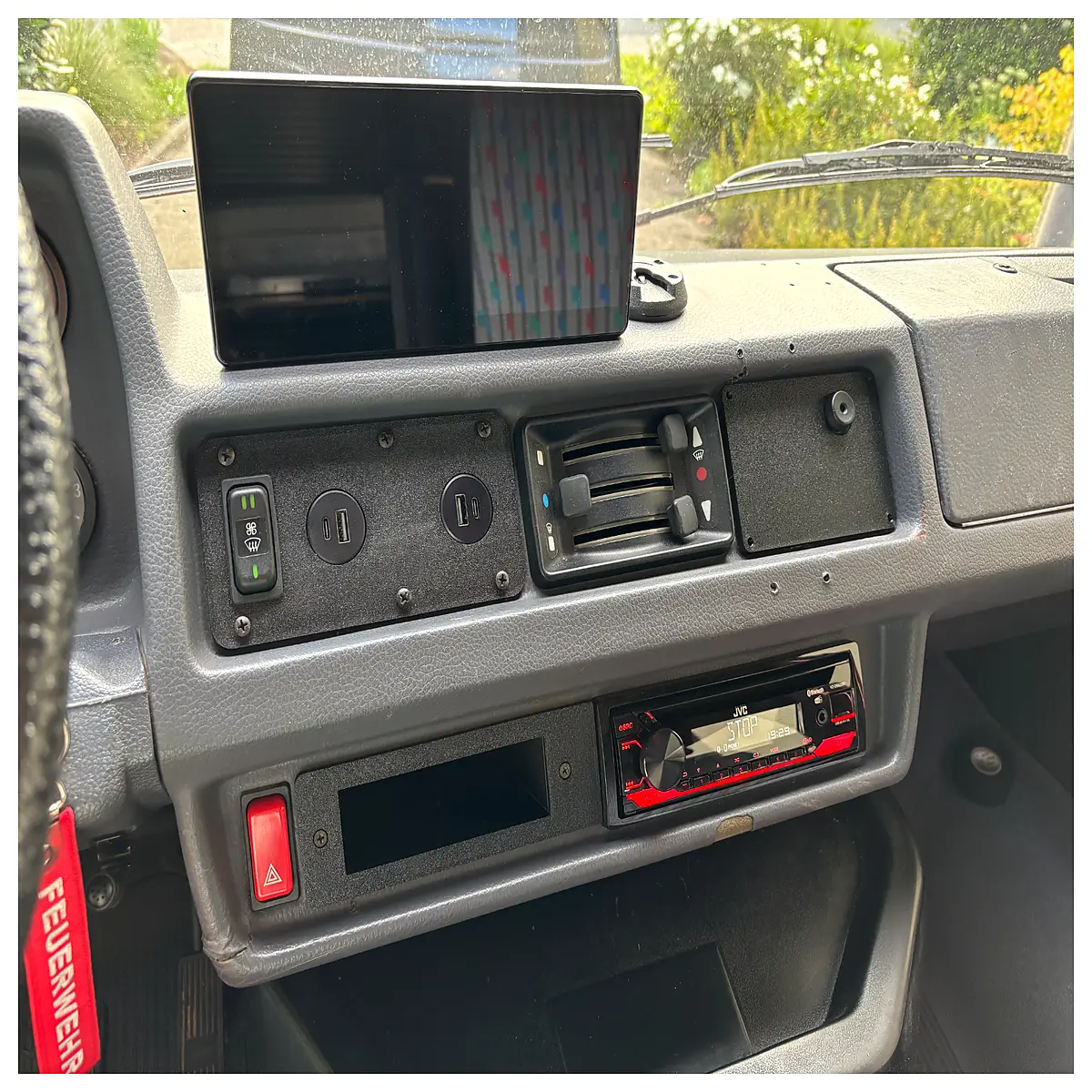 T1 Dashboard Panel Replacement Parts Storage Box Accessories Interior Trim Pieces Car Parts