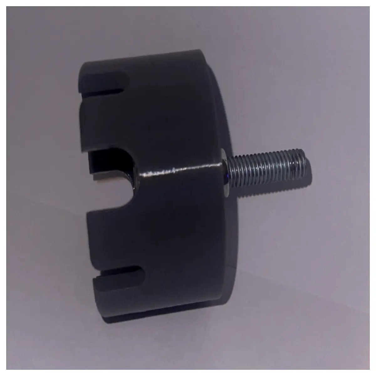 duty screw jack lift tool with nut driver handle for industrial machinery maintenance and repair
