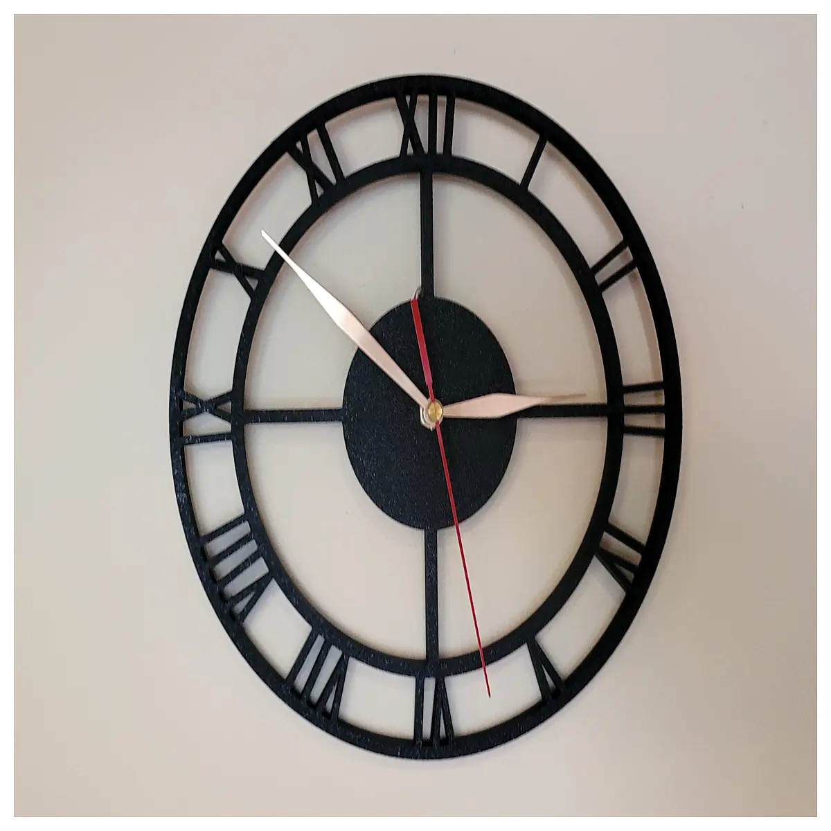 Minimal Industrial Wall Clock Wall Decor Hanging Clock Modern Simple Clock Decorative Wall Clock Creative Clock