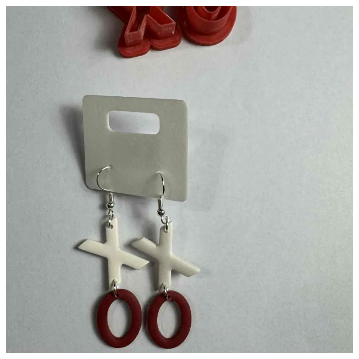 xo polymer clay earring molds silicone jewelry making tools diy handmade accessories