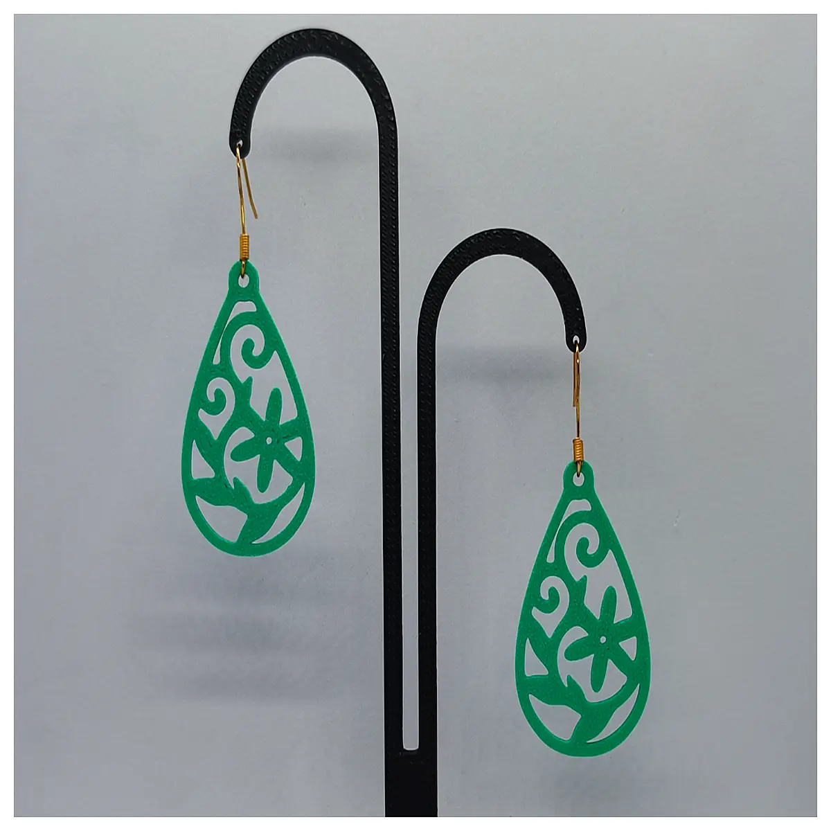 botanical whisper earrings dainty nature inspired leaf jewelry minimalist greenery drop studs for women spring summer aesthetic
