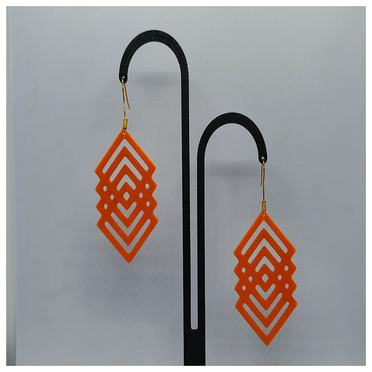 Geometric Flame Earrings Women s Style Decorative Creative Earrings Geometric Shape Party Gift Elegant Fashion