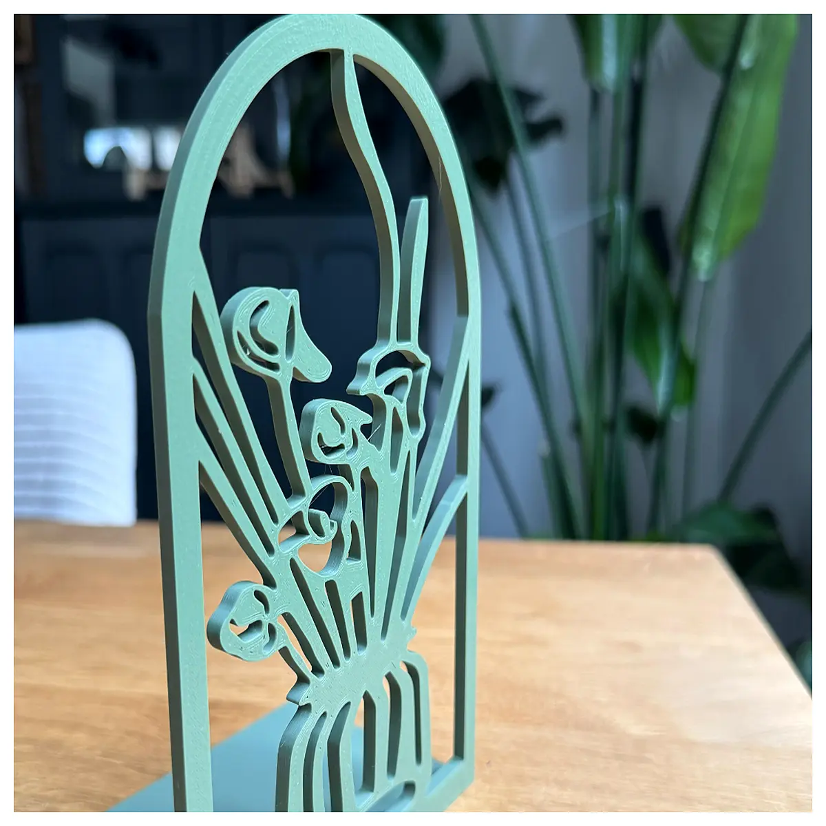 Elegant Floral Book Stand Desktop Decoration Indoor Plant Holder Flower Arrangement Support Creative Home Display