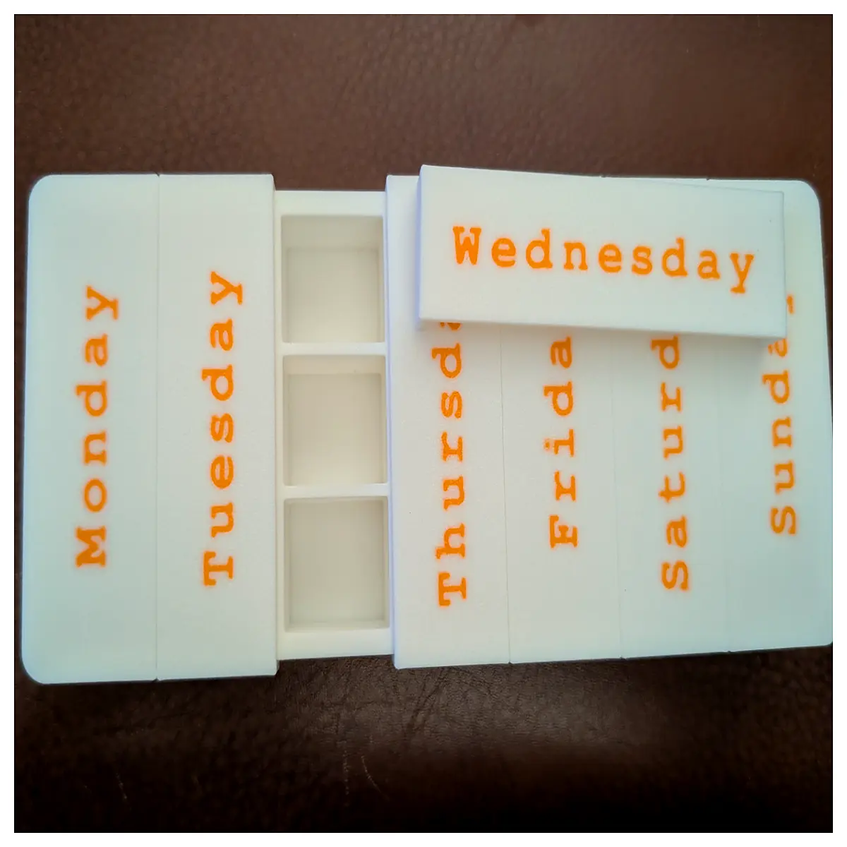 weekly pill organizer with 3 compartments per day for medication management travel medicine box daily dose sorter