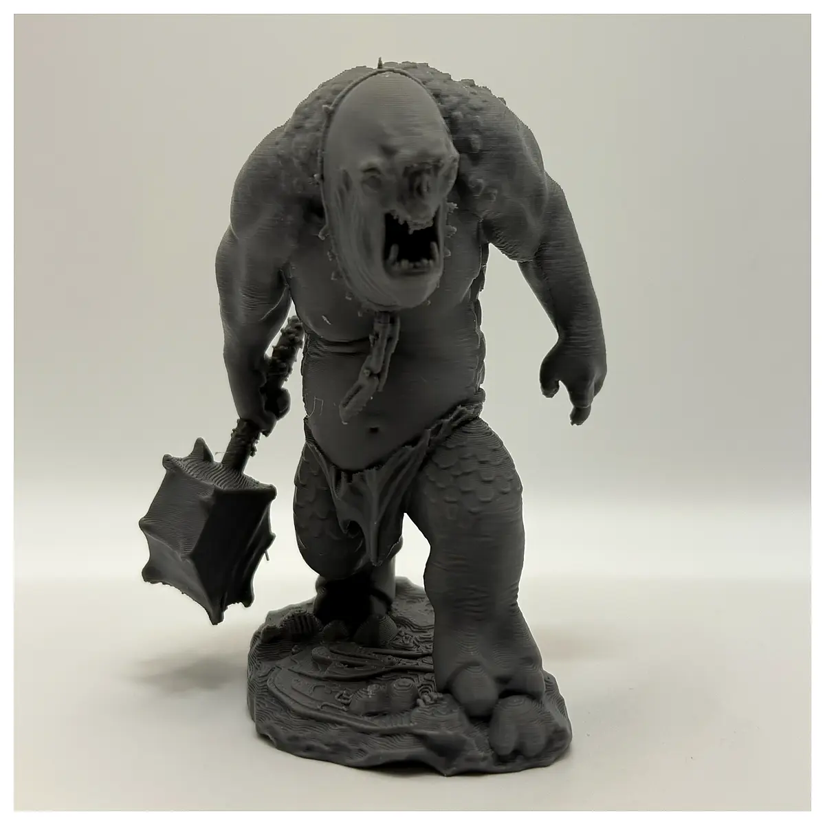 dungeons dragons cave troll miniature wargaming figure roleplay accessory