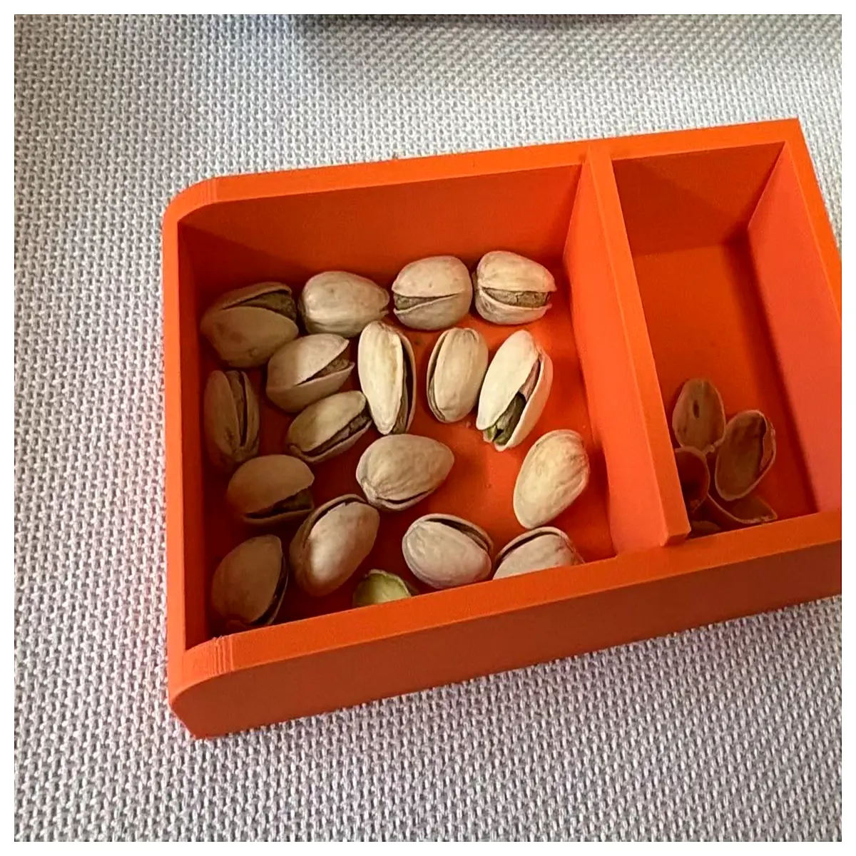 Snack Storage Box Seed Crackling Tool 15838 Dimensions Multi Purpose Organizer for Nuts Snacks