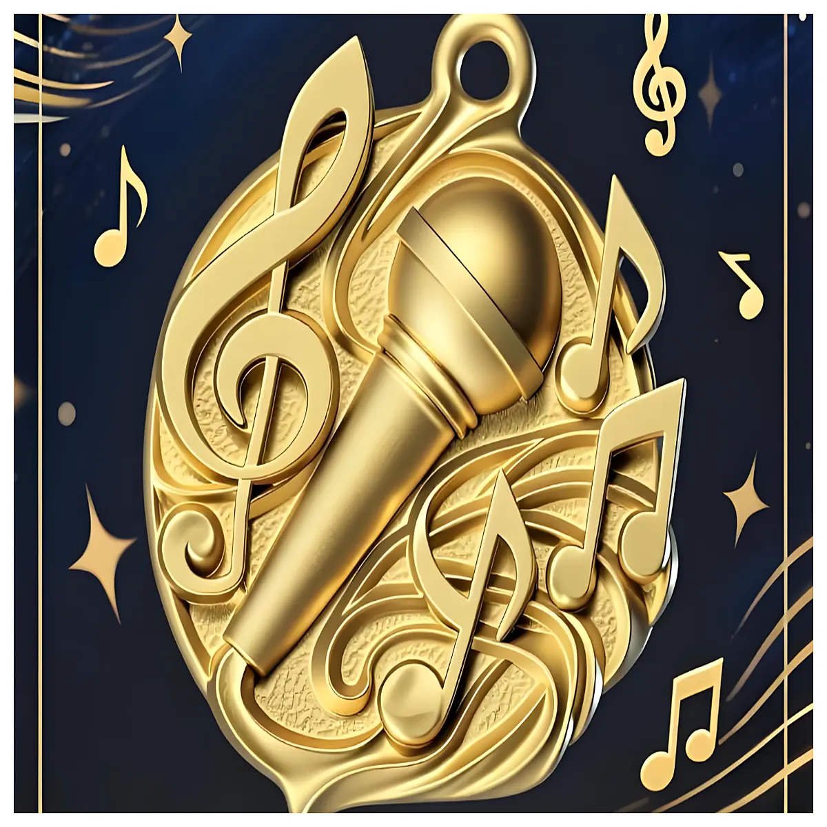 Concert Microphone Keychain Charm Stage Performance Accessory Funny Gag Music Lovers Collectible Decoration