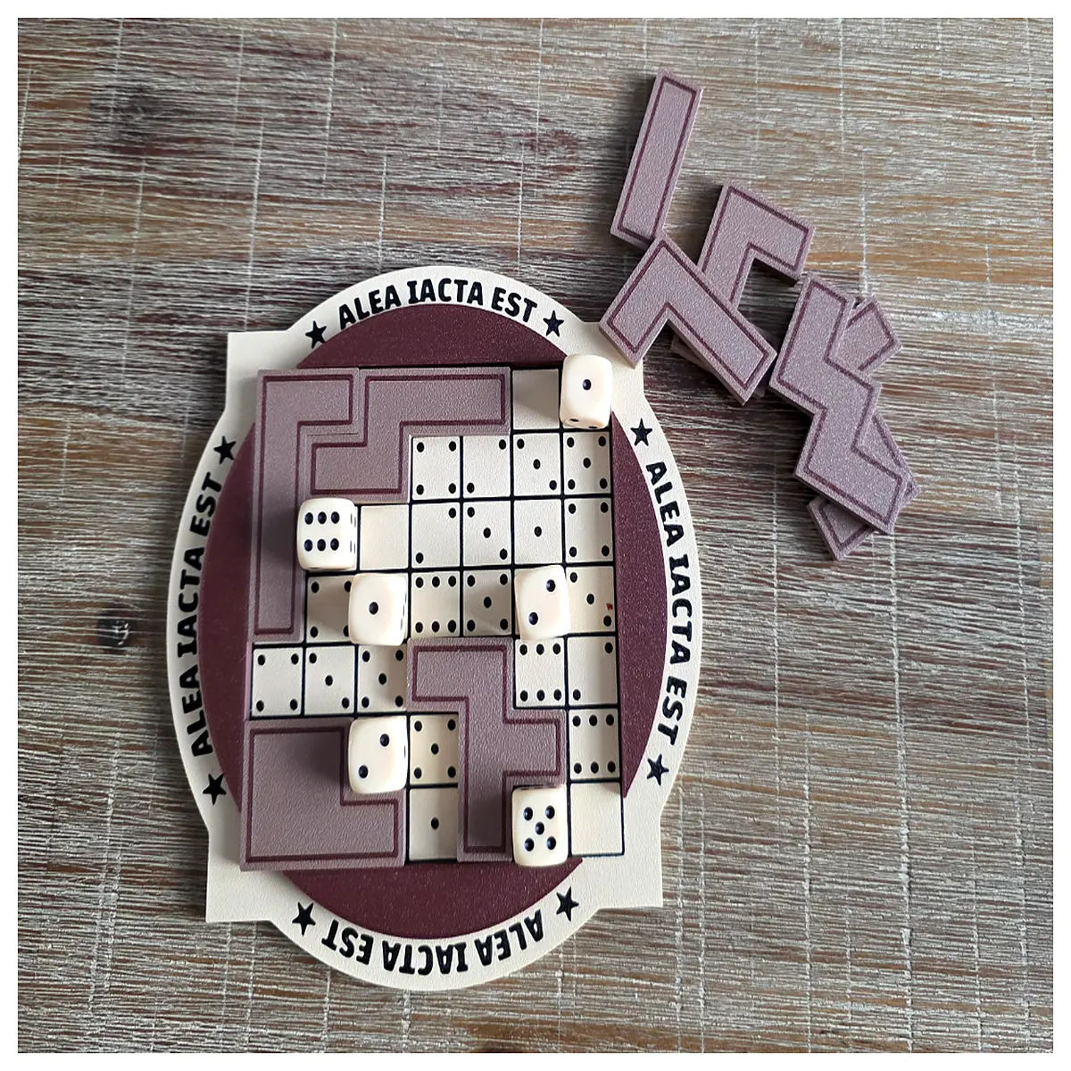 Dice Intelligence Puzzle Brain Teaser Toy Challenge Mental Skills Fun Puzzle Toys for Kids Cognitive Learning