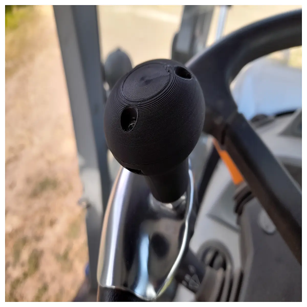 universal steering wheel spinner knob for easy parking hand control assist