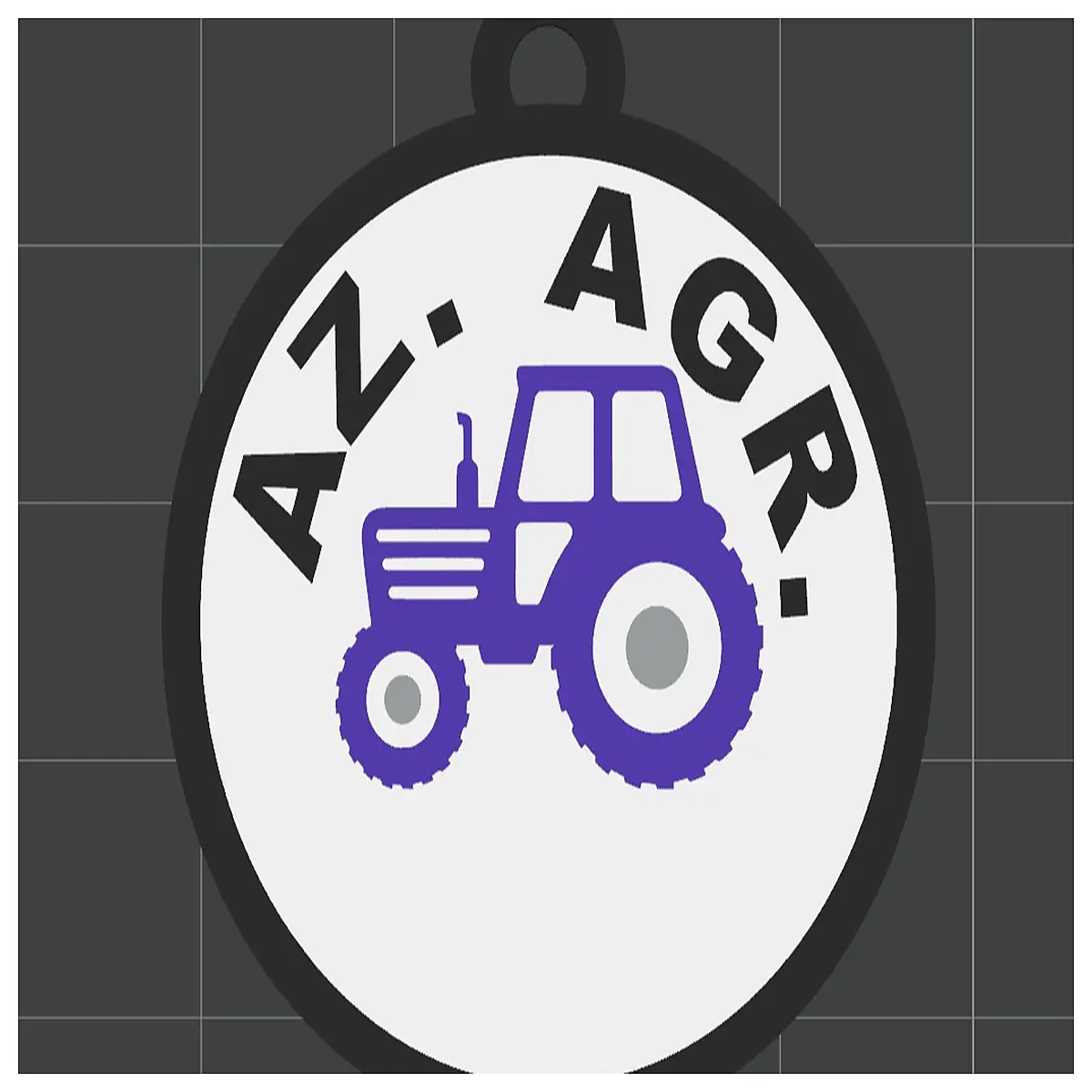 Farm Keychain Tractor Model Agricultural Toy Farm Decoration Gift Kids Toy Collectible
