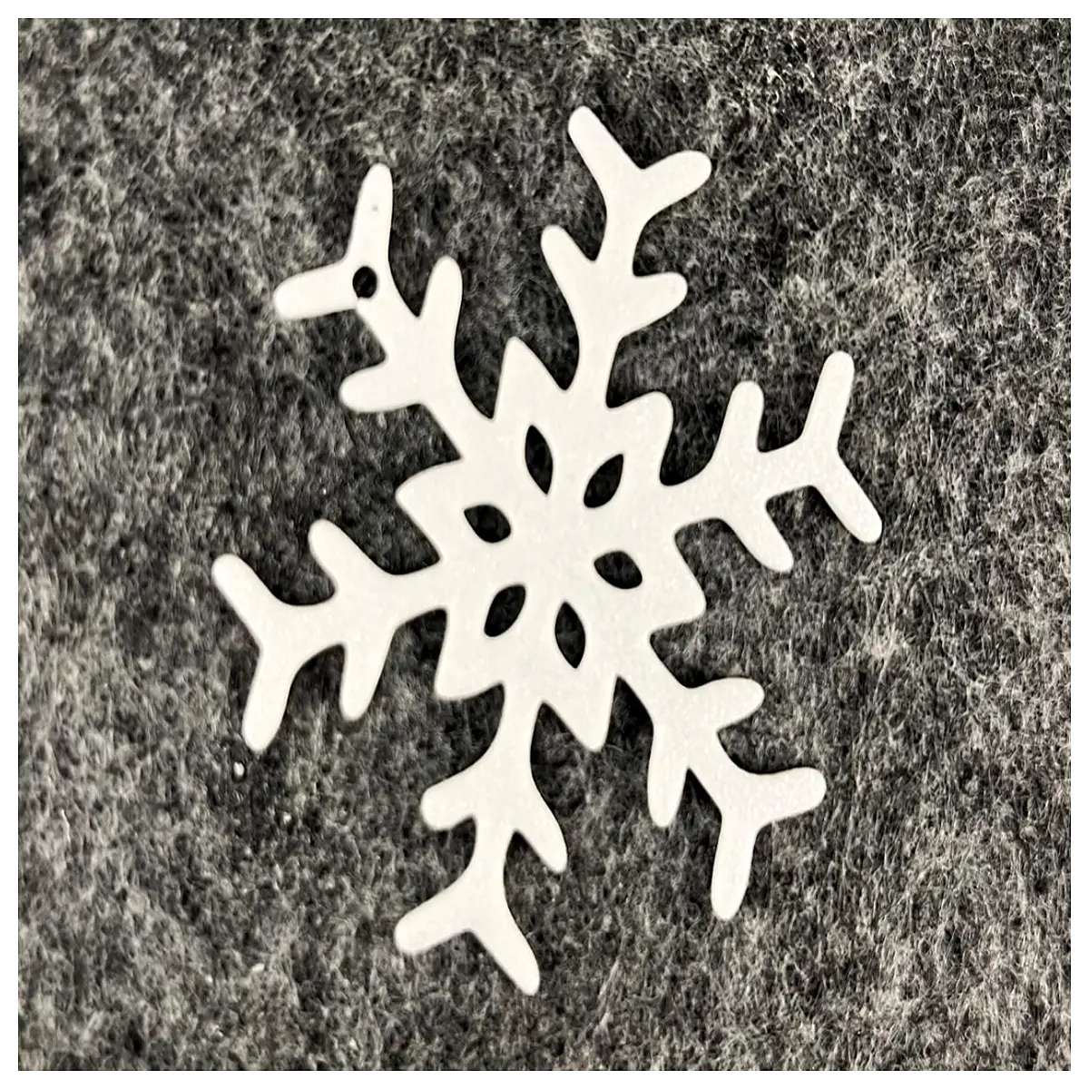 snowflake ornaments for christmas tree hanging decorations winter holiday party supplies
