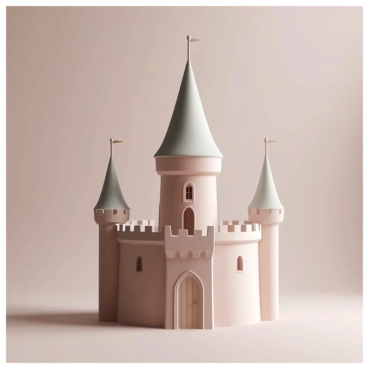 round castle for kids outdoor garden fort with turrets