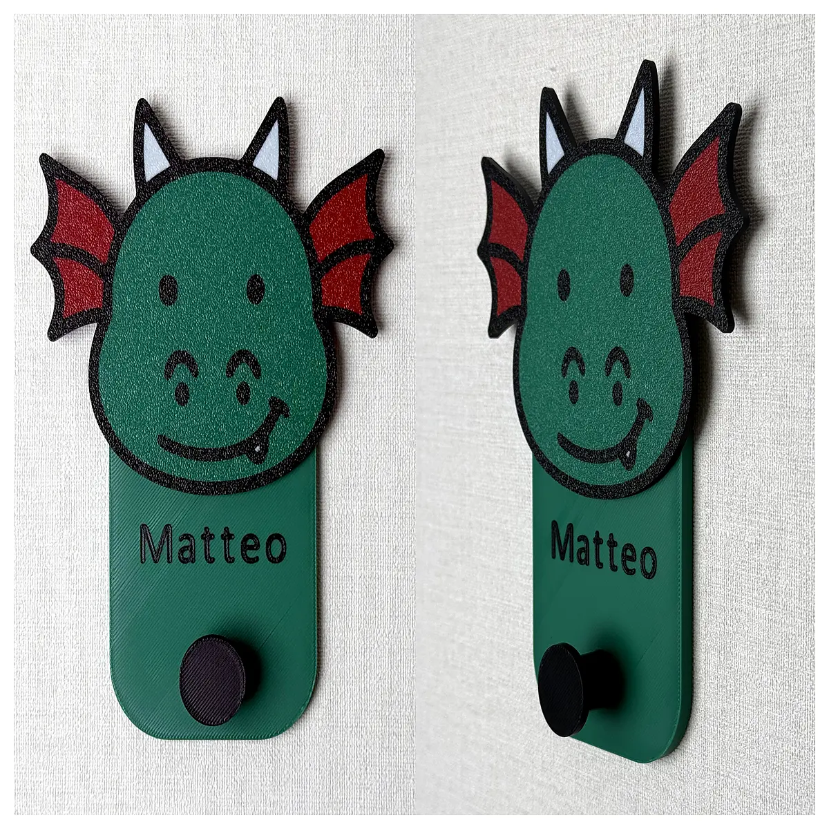 dragon wall hook duty coat rack for hallway entryway decorative metal key holder organizer