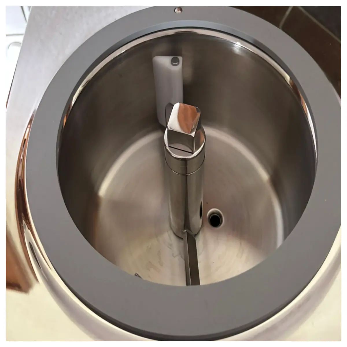Cube 1500 Ice Cream Maker Parts Stainless Lid Simulation Ring Ice Cream Making Accessories Ice Cream Machine Components