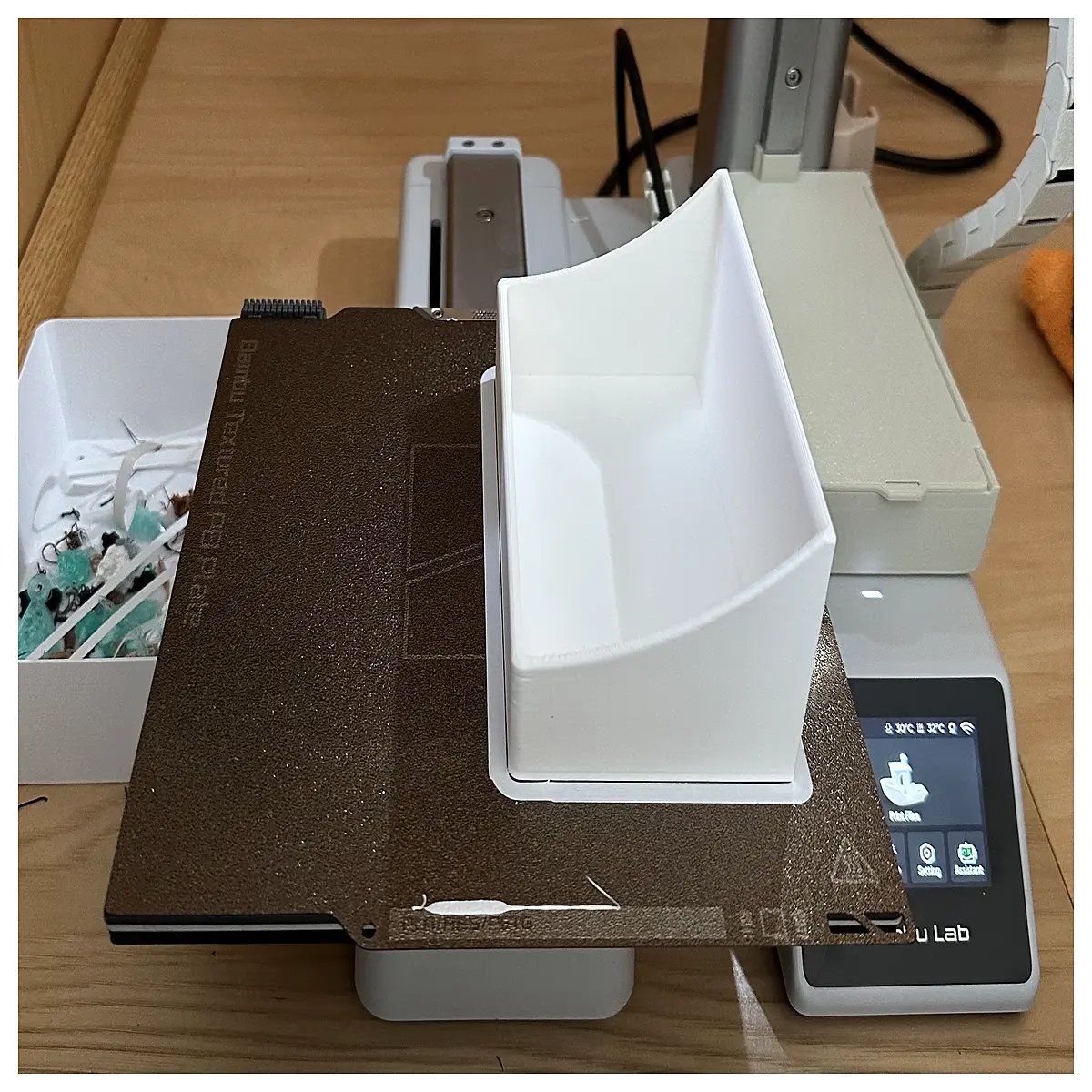 wall mounted storage box organizer plastic container for bathroom kitchen office desk supplies