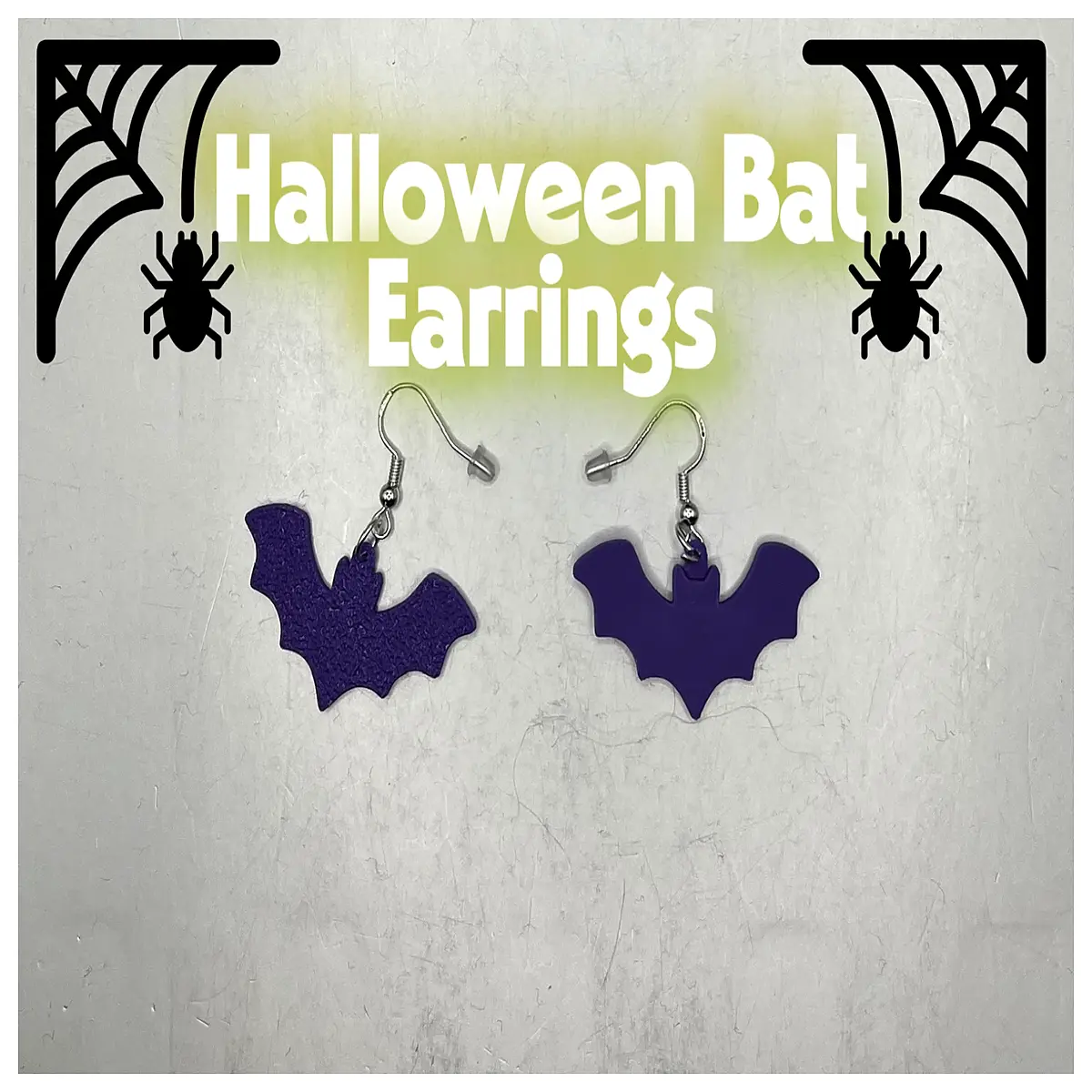Halloween Bat Earrings Women s Black Bat Wing Earrings Festive Decoration Party Accessory Decoration