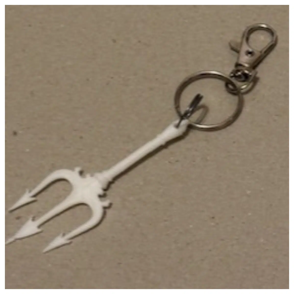 poseidon keychain metal god of sea waterproof men