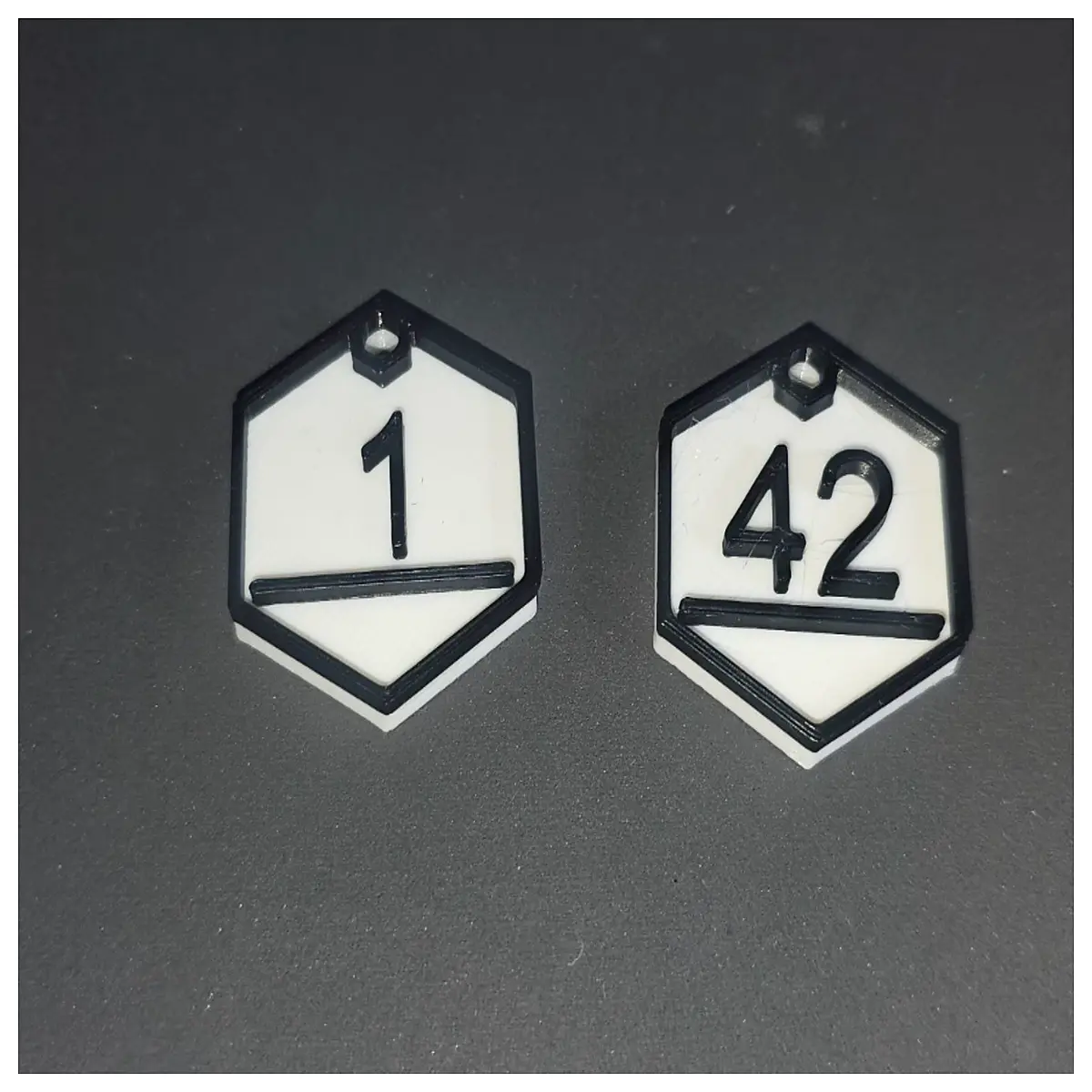 custom hexagon poker chips single color change bulk 1 999 numbered gaming tokens casino style