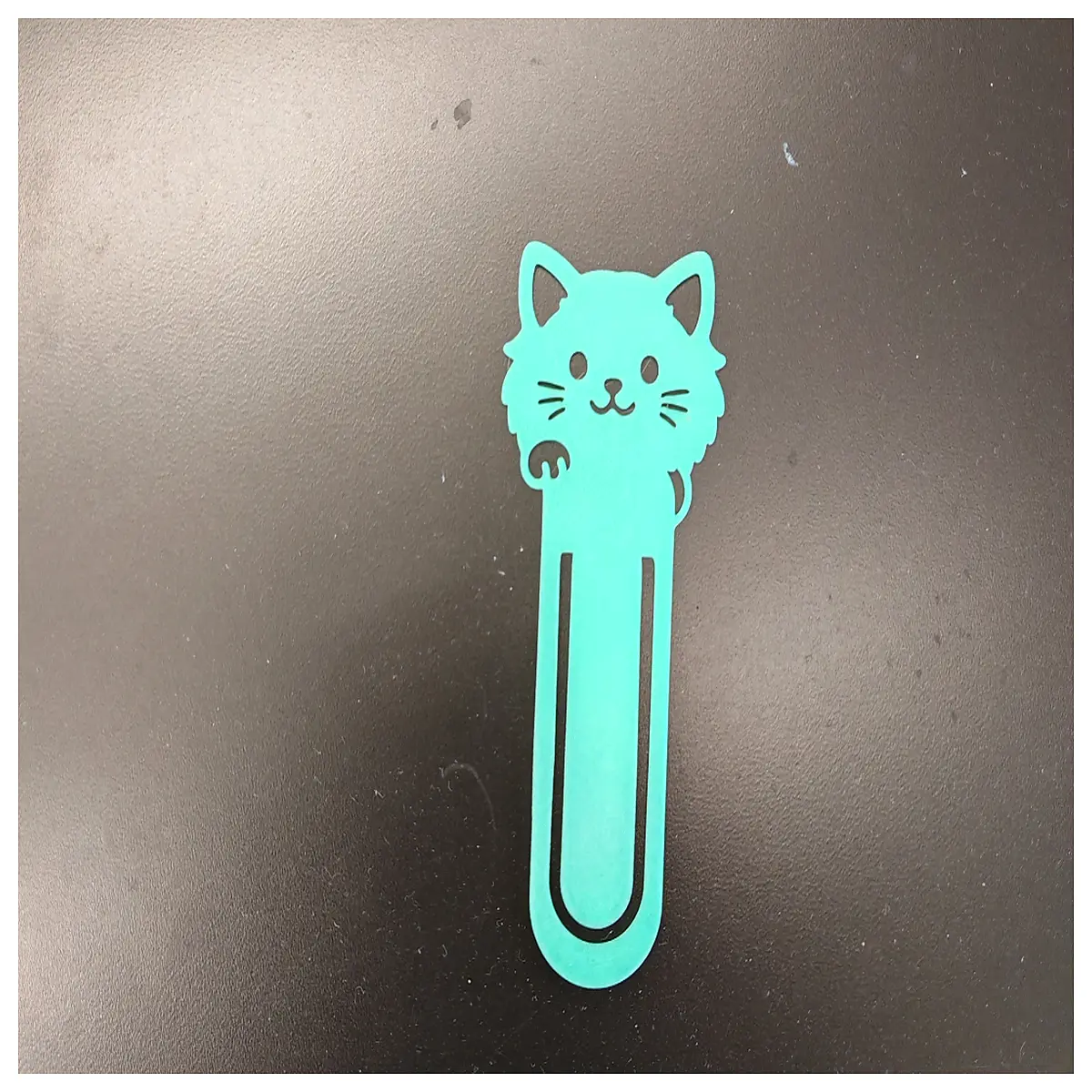 Fluffy Cat Bookmark Cute Cartoon Bookmark Student Bookmark Creative Bookmark Paper Bookmark Decoration Bookmark Friends