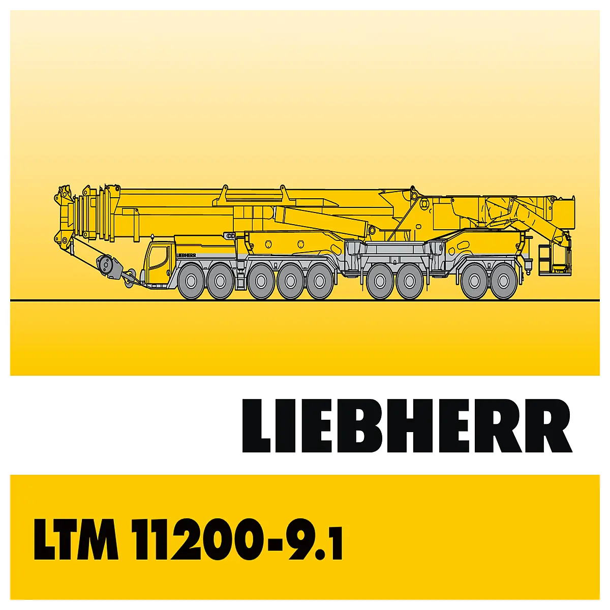 Liebherr 11200 Crane Parts Crane Components Lifting Accessories 11200 Ratio Crane Spare Parts Crane Accessories