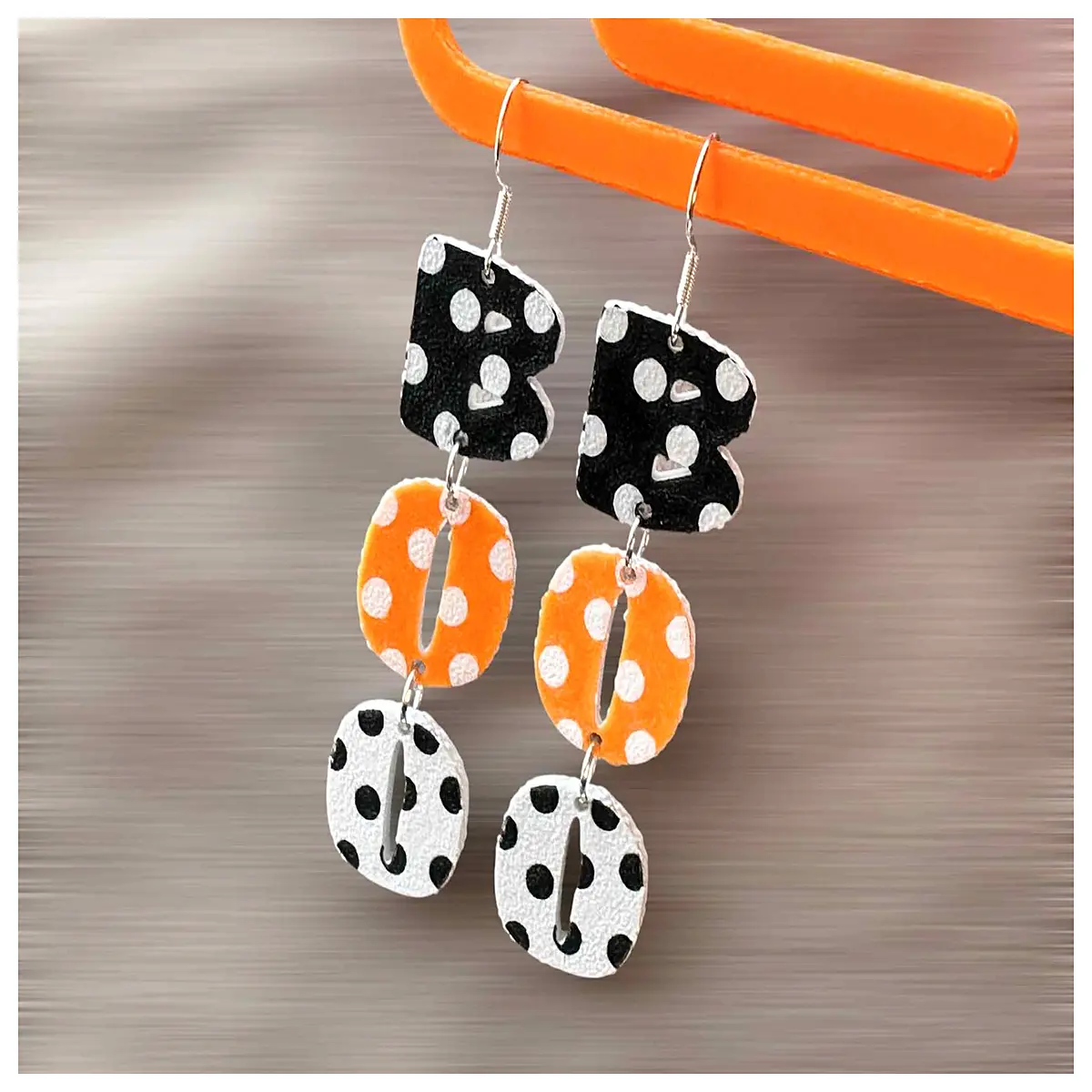 Halloween Earrings Women Gothic Black Skull Bat Festival Accessories Decoration Party Earrings Ghost
