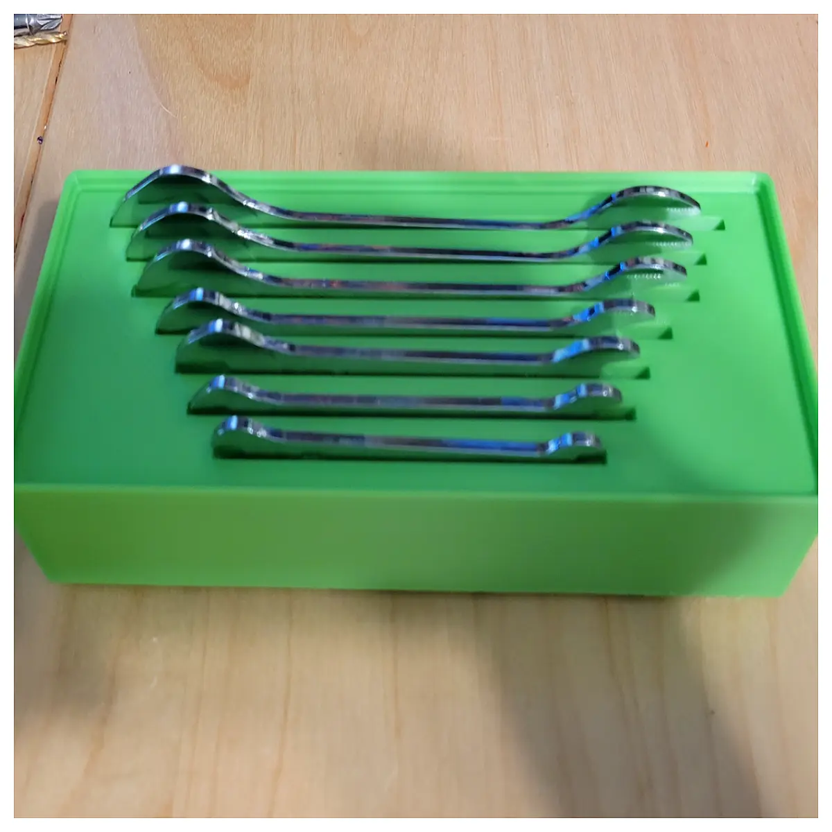Thin Wrench 3mm Stand Organizer Tool Desktop Storage Electronic Component Holder Wrench Accessories