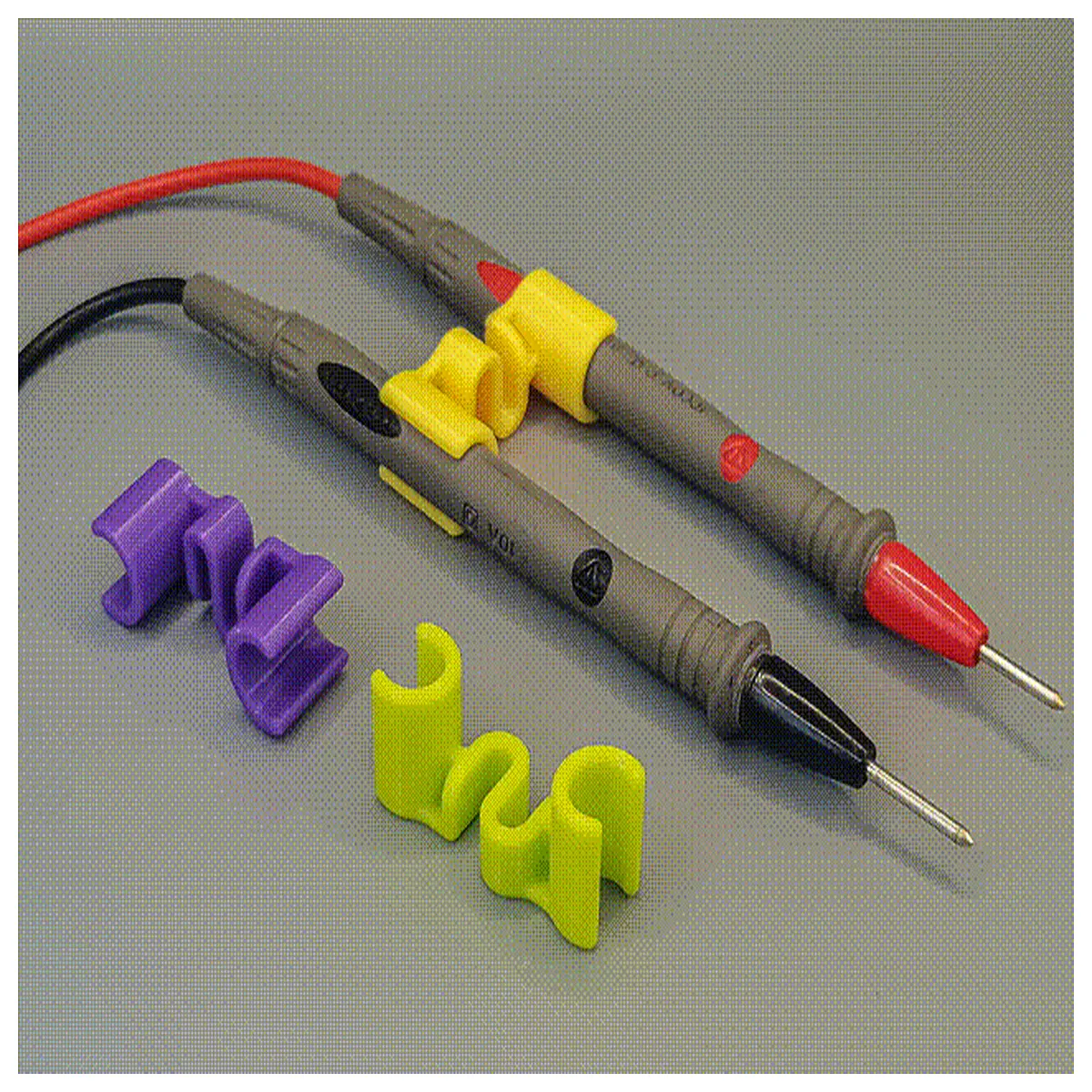 Multimeter Probe Holder Tool Accessory Probe Clip Multimeter Pen Holder Assist Precision Measurement Accessories