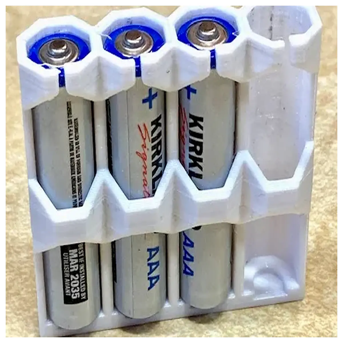 AAA Battery Organizer Box Battery Case Storage Phone Accessory Battery Pack Holder Battery Storage Case