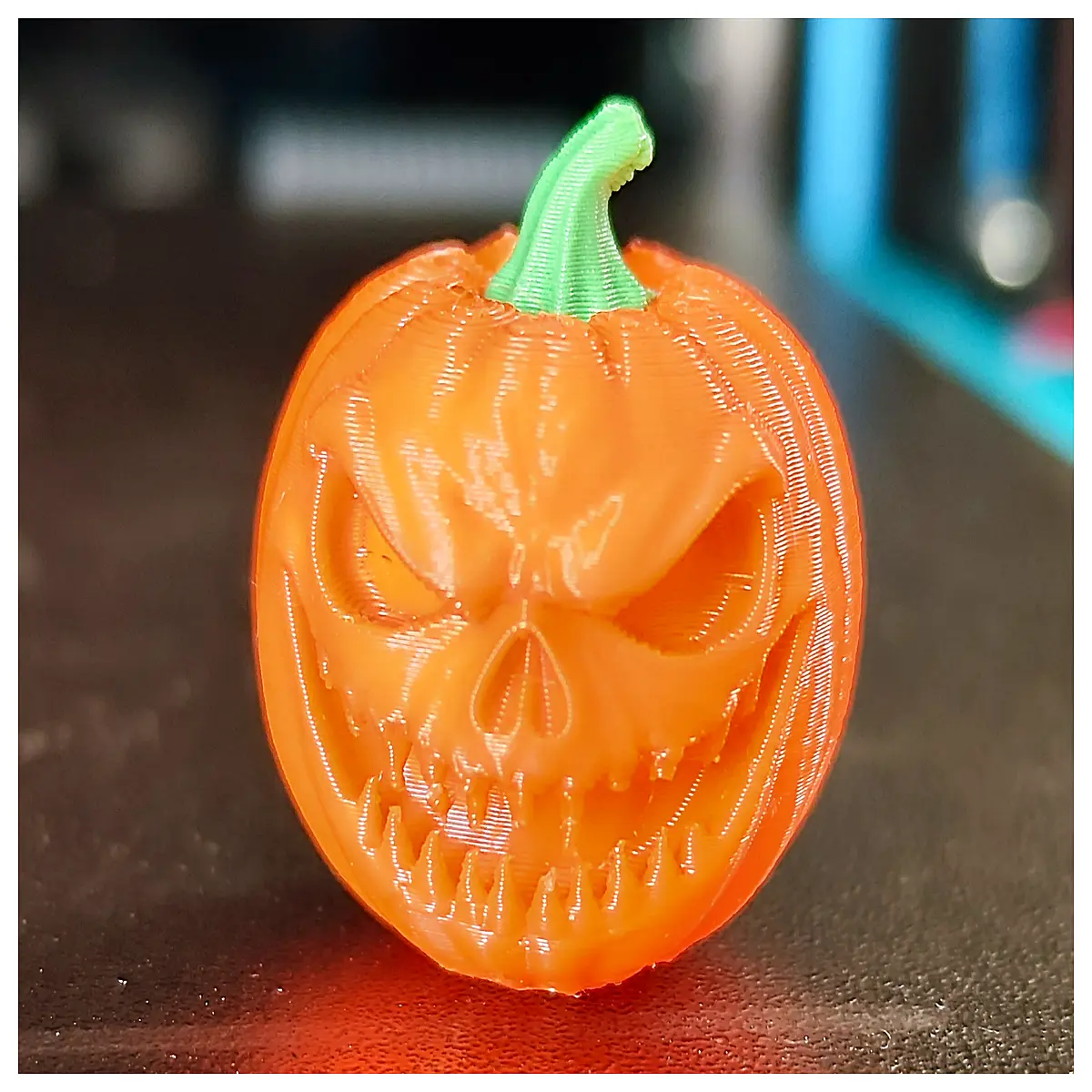 halloween decorations spooky orange plastic horror prop for party yard haunted house
