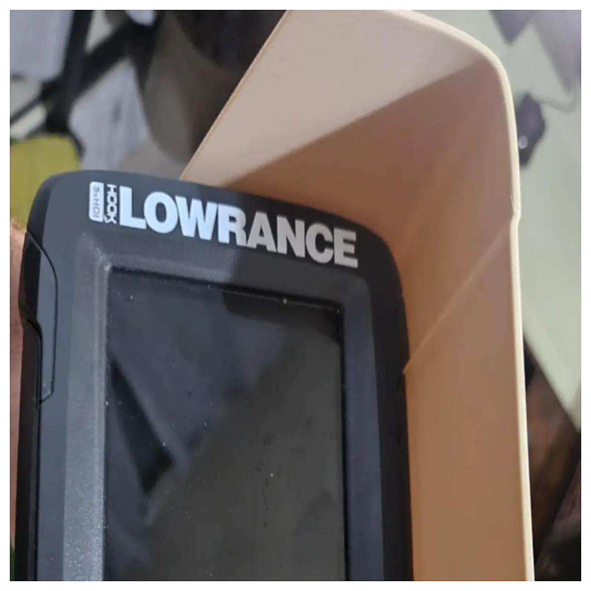 Lowrance Hook 5 Sun Shade Cover Fishing Boat Accessory Boat Sun Shelter Fishing Boat Shade Cover