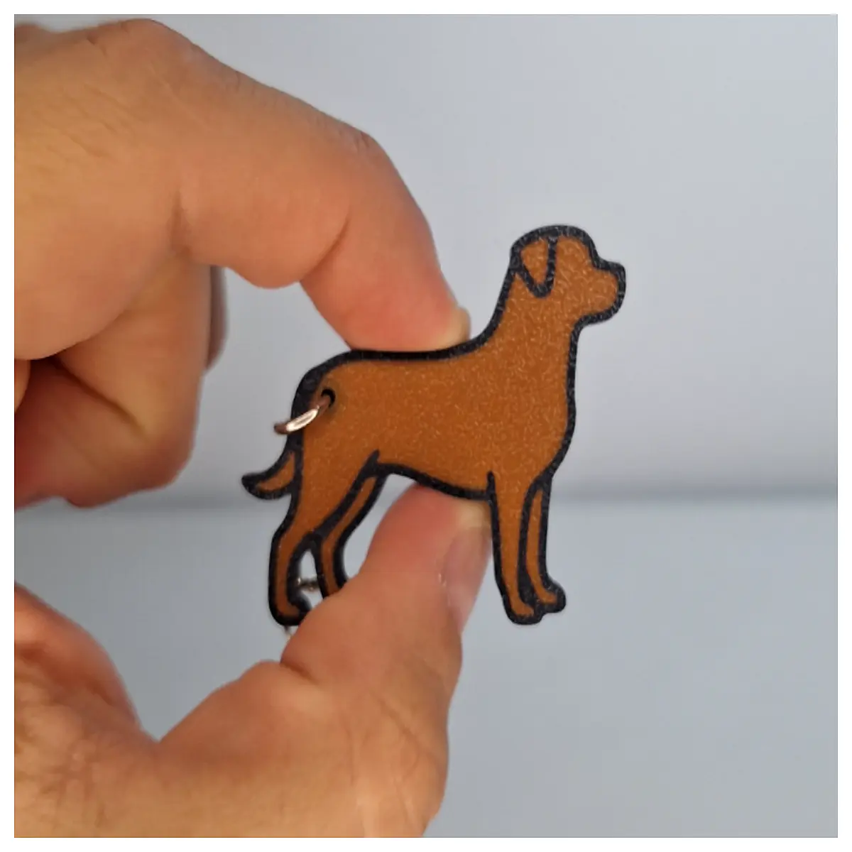 Rottweiler Keychain Dog Accessory Pet Decoration Rottweiler Lover Gift Dog Charm Rottweiler Merchandise