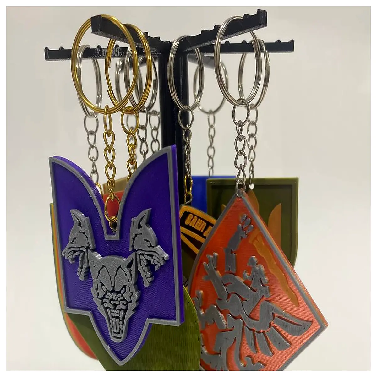 key organizer rack holder for door hook wall mounted keychain storage