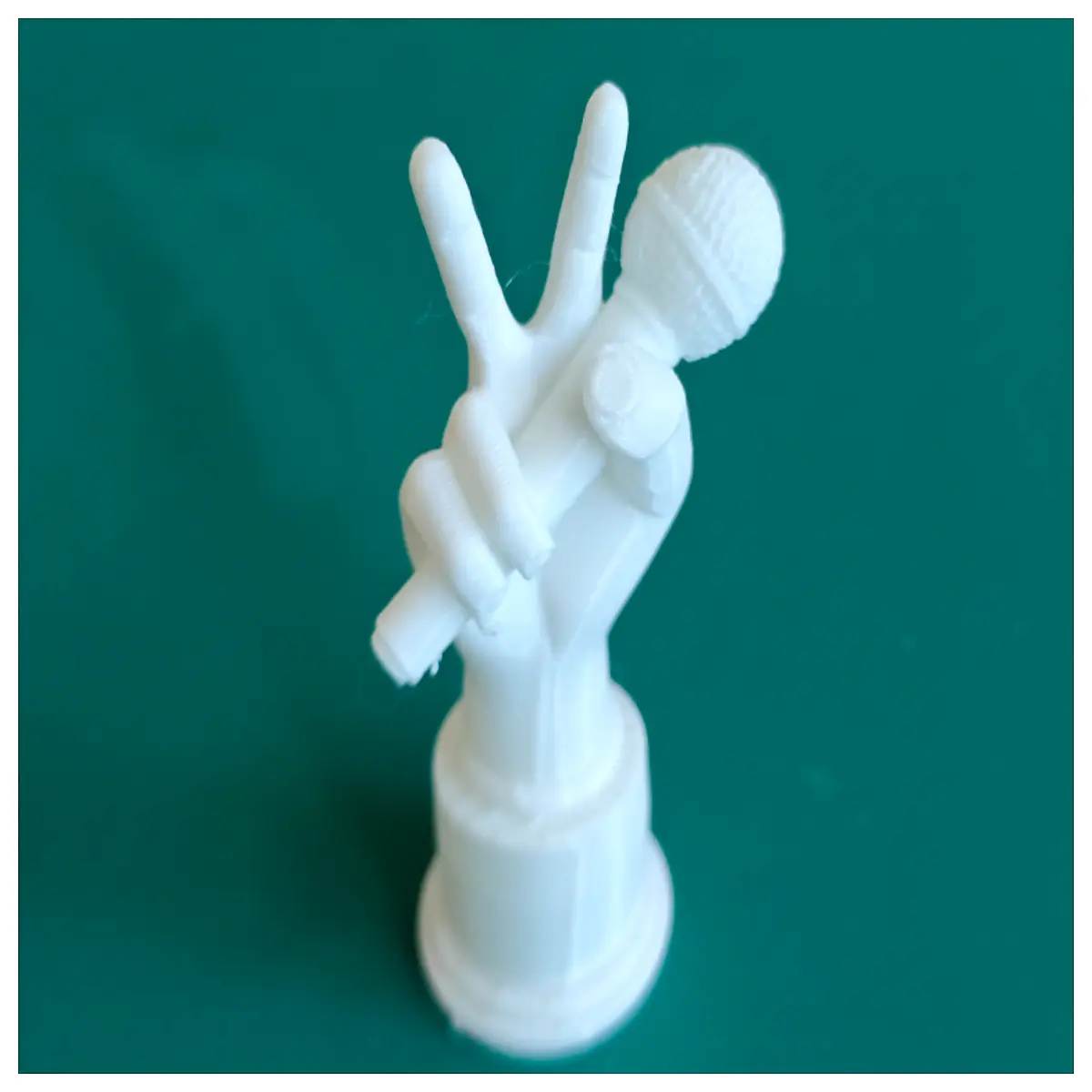 Creative Gesture Figurine Motivational Hand Model Home Decor Bar Cafe Desktop Ornament Office Gift Like Gesture Decoration Accessories
