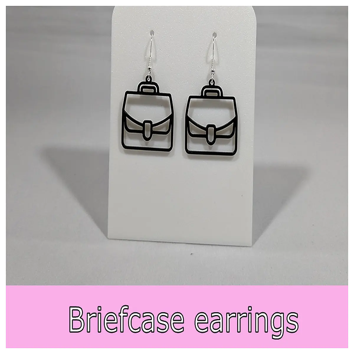 Briefcase Earrings Women s Fashion Simple Earring Office Commute Accessories Elegant Refined Small Earring Style Accessories