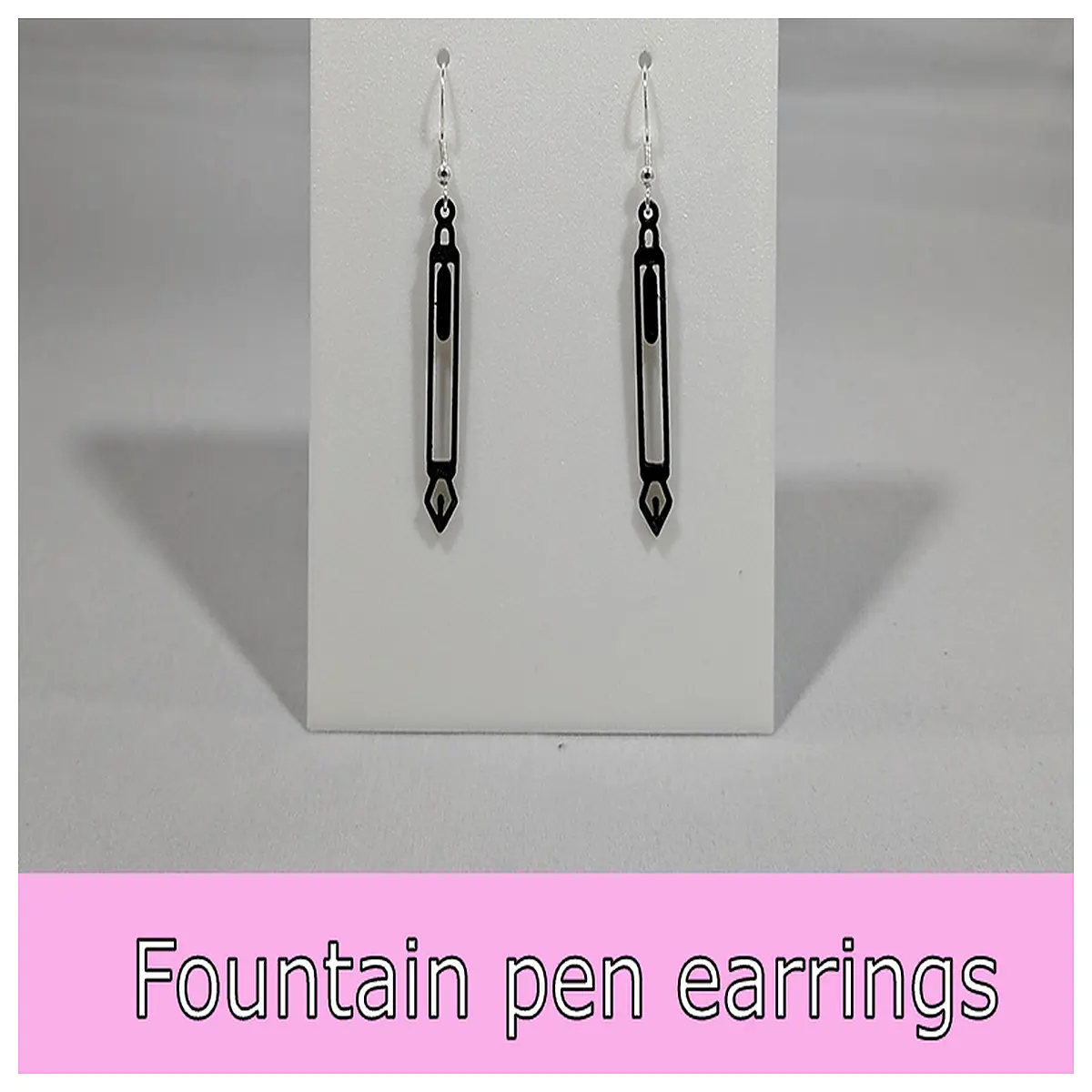 Pen Earrings Women s Style Creative Stationery Accessories Pen Tip Decoration Simple Fashion Office Wear Trendy Earrings