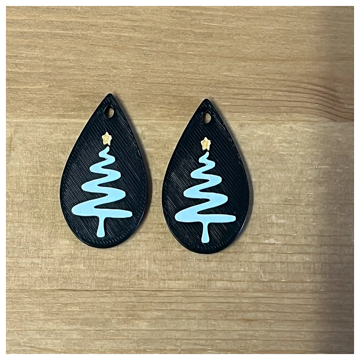 Christmas Tree Earrings Festive Jewelry Holiday Ornament Earrings Christmas Gift Accessories Tree Decorations Earring Sets