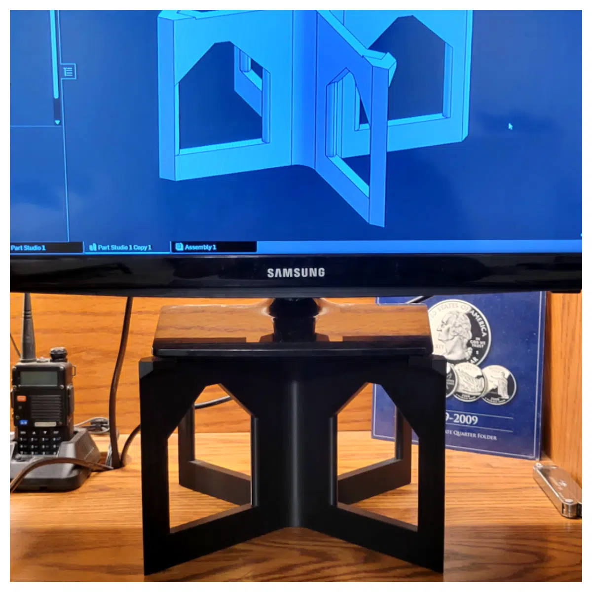dual monitor arm mount for desk adjustable gas spring ergonomic screen holder