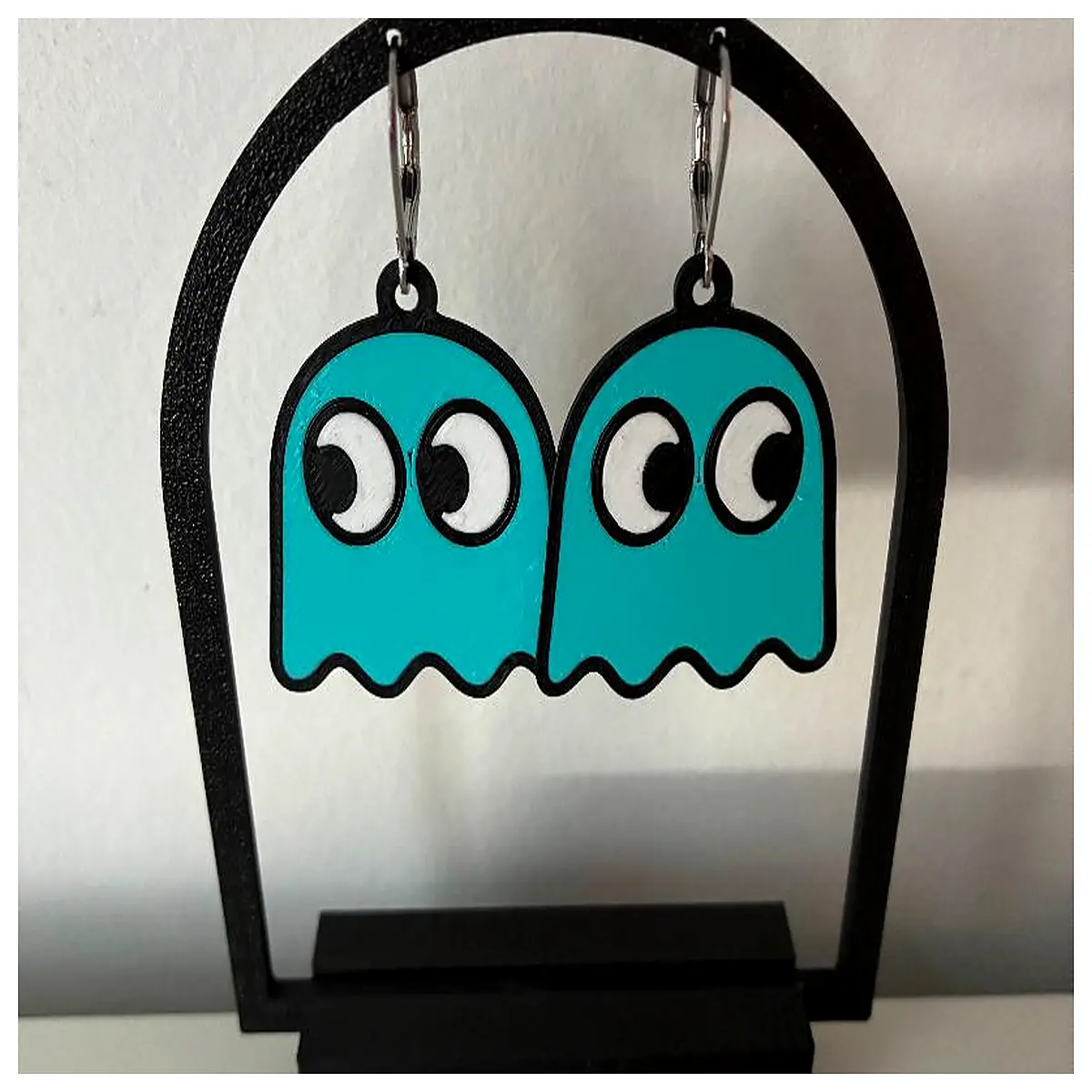 Pea Pod Ghost Earrings Horror Theme Jewelry Gothic Style Ghost Stud Earrings Personality Ghost Decoration Fashion Trend
