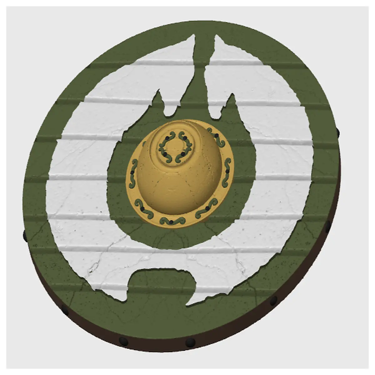 eowyn shield cosplay prop wall decor fantasy armor knight gear