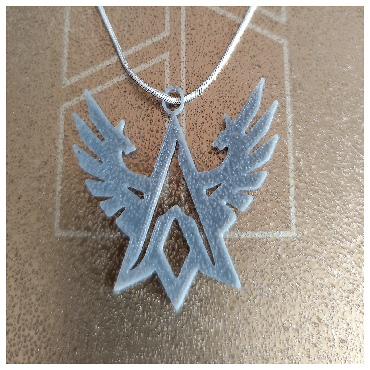 yi yong pendant silver gold charm necklace for men women spiritual protection amulet lucky gift