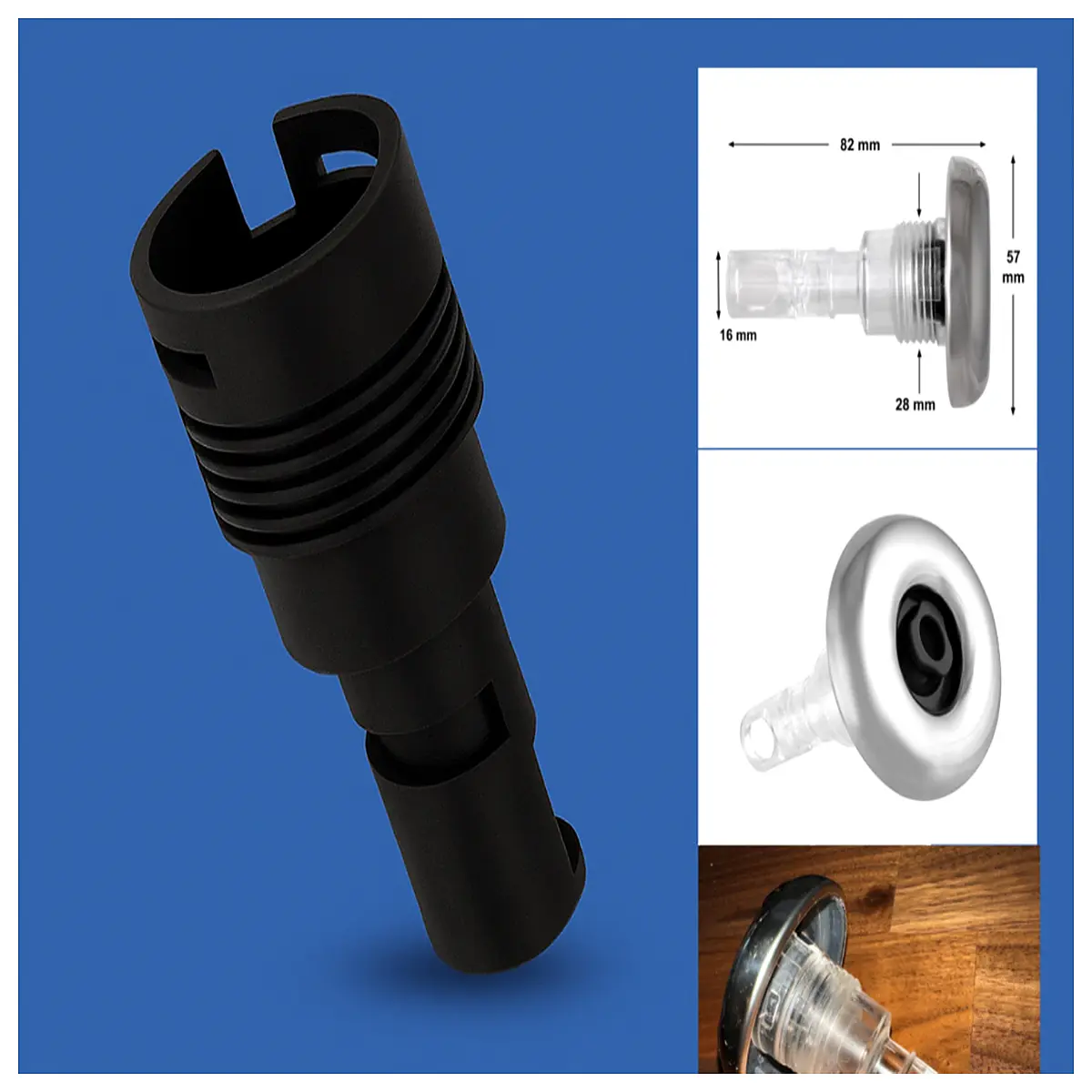 Jacuzzi Nozzle Replacement Valve Parts Head Repair Spa Accessories Nozzle Replacement