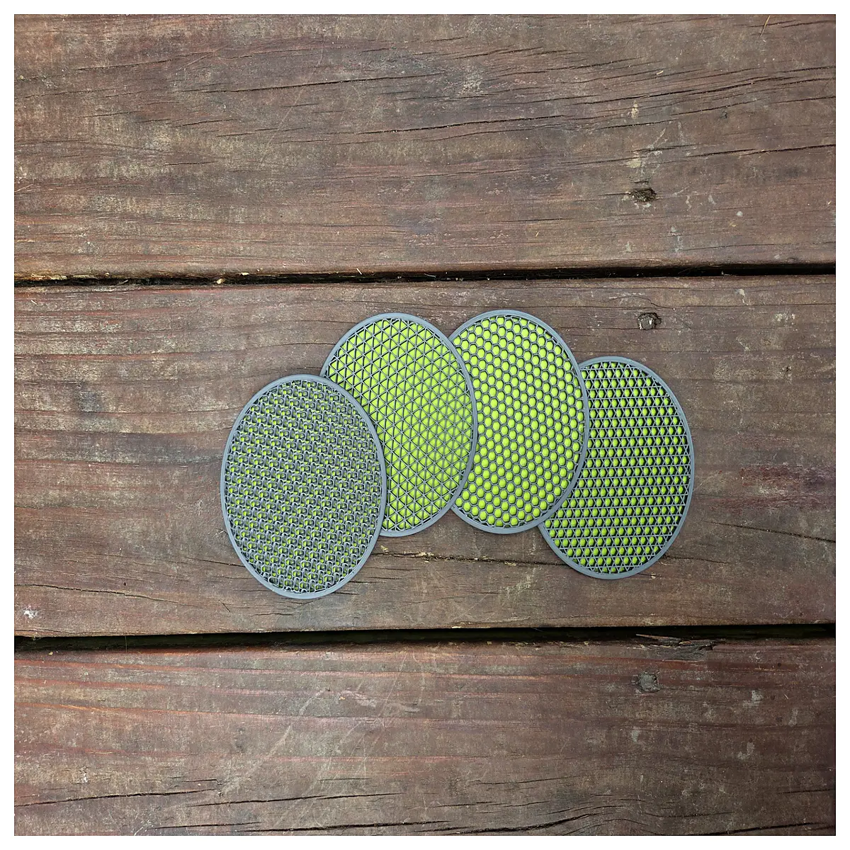 colorful silicone coasters set non slip drink mats for hot coffee cold drinks table protection multi color kitchen accessories