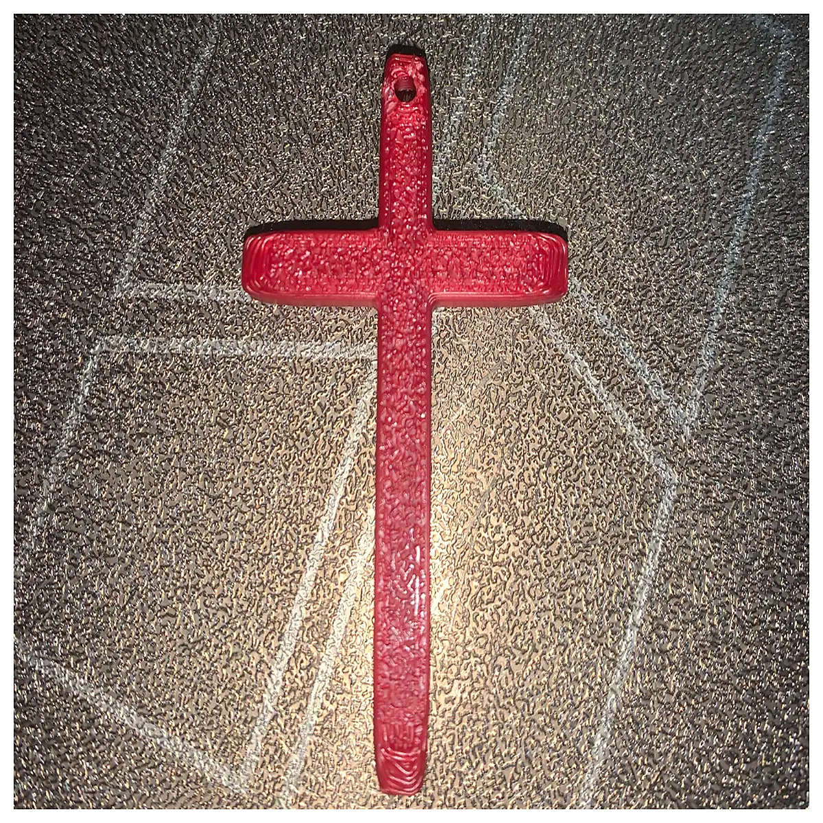 Cross Keychain Simple Design Religious Memorial Cross Charm Christian Gift for Keyrings Bags